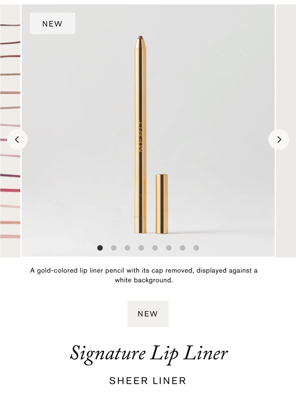 Merit Signature Lip Liner Sheer Liner - Bespoke